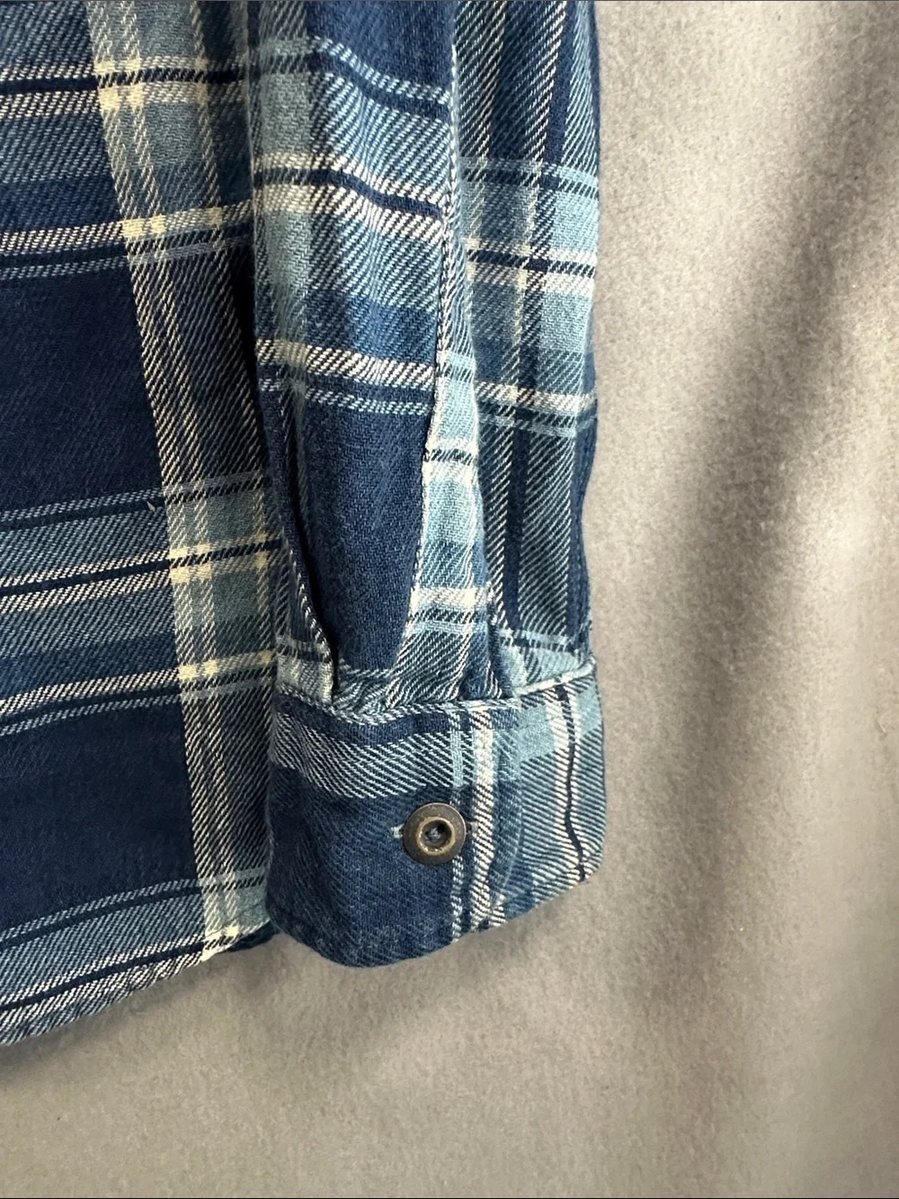 Polo by Ralph Lauren Blue Plaid Cotton Button-Down Shirt